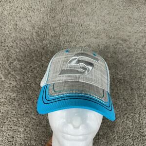 Snap On Hat Mens One Size Gray Blue Mesh Strap Back Mechanics Cap Choko